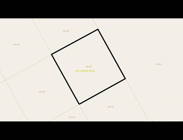 LAND FOR SALE IN RIETFONTEIN